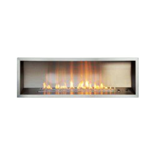 Infinity Fireplace 400 Stainless steel frame