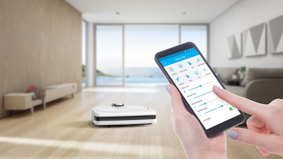 The Hobot Legee D7 Robot Vacuum Cleaner