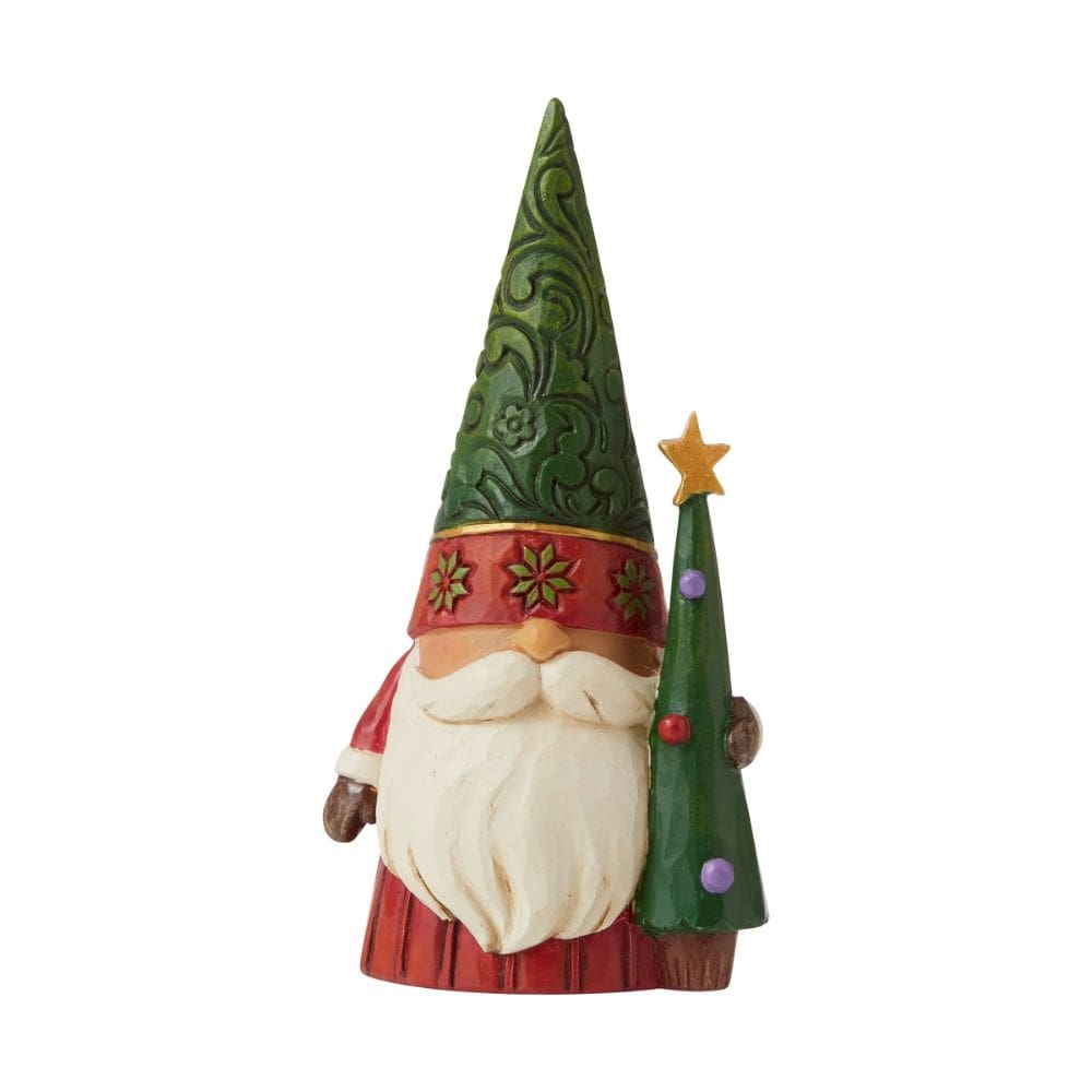 Jim Shore Christmas Gnome + Tree