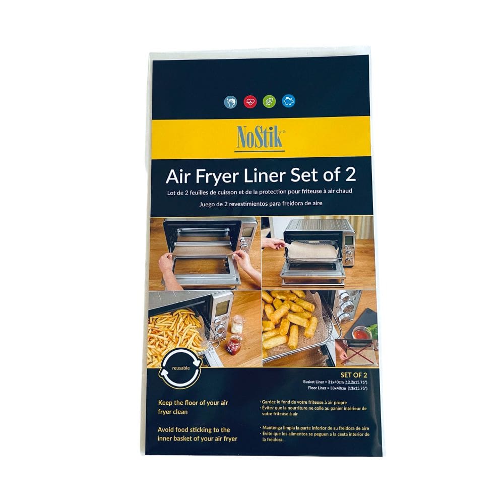 NoStik Air Fryer Liners Rectangle