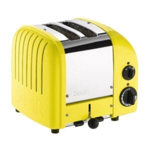 Dualit 2 Slice Toaster Canary Yellow