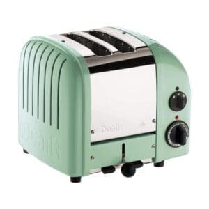 Dualit 2 Slice Toaster mint green