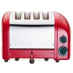 Dualit 4 SLICE TOASTER RED