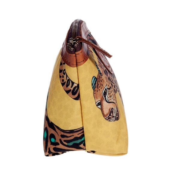 Melvill+Moon X Ardmore Cosmetic Bag Cheetah King Gold
