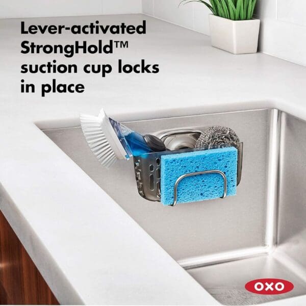OXO StrongHold™ Suction Sink Caddy