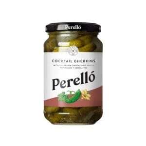Perello Pickled Cocktail Gerkins 190g