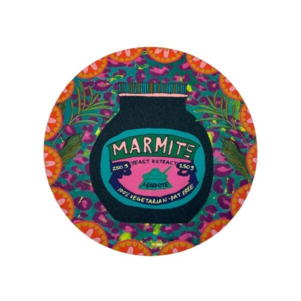 Artdeolivia Felt Placemats Marmite Pink