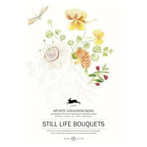 Artists Colouring Book Still Life Bouquets