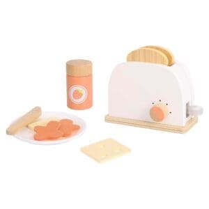Tooky Toy Wooden Toaster Set