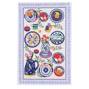 Ulster Weavers Mediterranean Plates Tea Towel